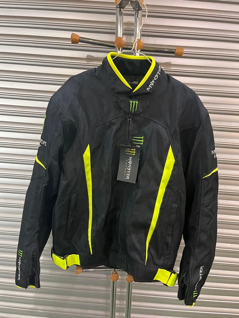 新品タグ付 MONSTER ENERGY ライディングジャケット＆パンツ L
