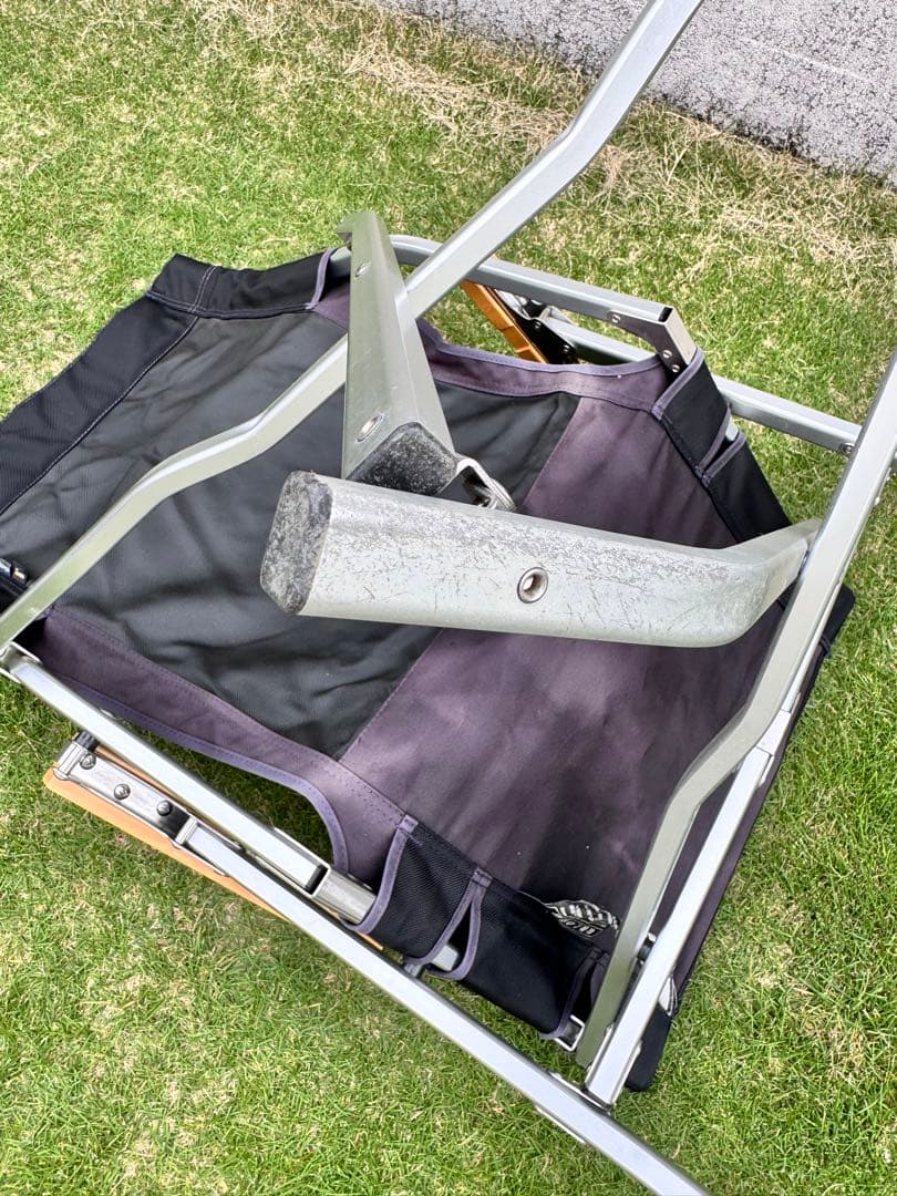 スノーピーク ガーデンローチェア30 ブラック S-3