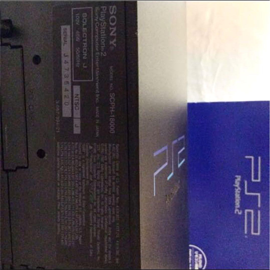 ❣️【美品】【PS2】プレイステーション2 SONY SCPH-18000 黒