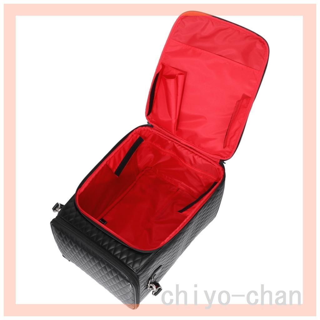 マダムヒロコキルティング加工キャリーケースリアンブラック24-781537001