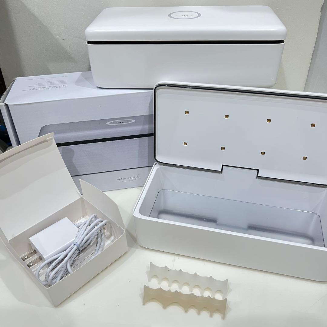 2台セット！UVC LED HYGIENIC UV-C LED消毒ボックス