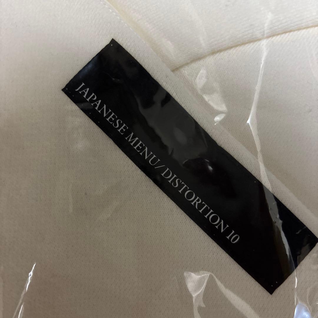 清春× DISTORTION3 コラボパーカー Japanese menu 黒夢