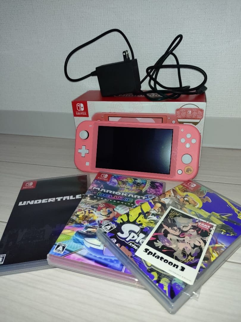 Nintendo Switch Lite ピンク + ゲーム3本セット