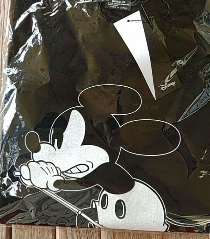 3正規品NUMBER (N)INE ミッキーマウス Tシャツ ブラック サイズ3