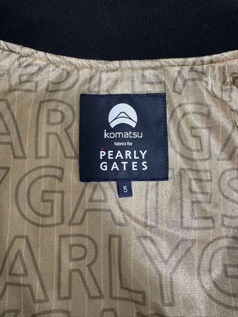 PEARLY GATES ゴールド ジャケット