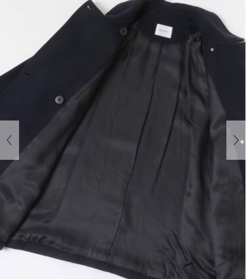 新品　URBAN RESEARCH スーパー100メルトンPコート　D.NAVY