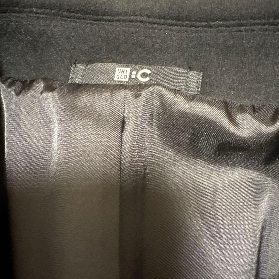 UNIQLO C ロングコート　黒　XL 2025