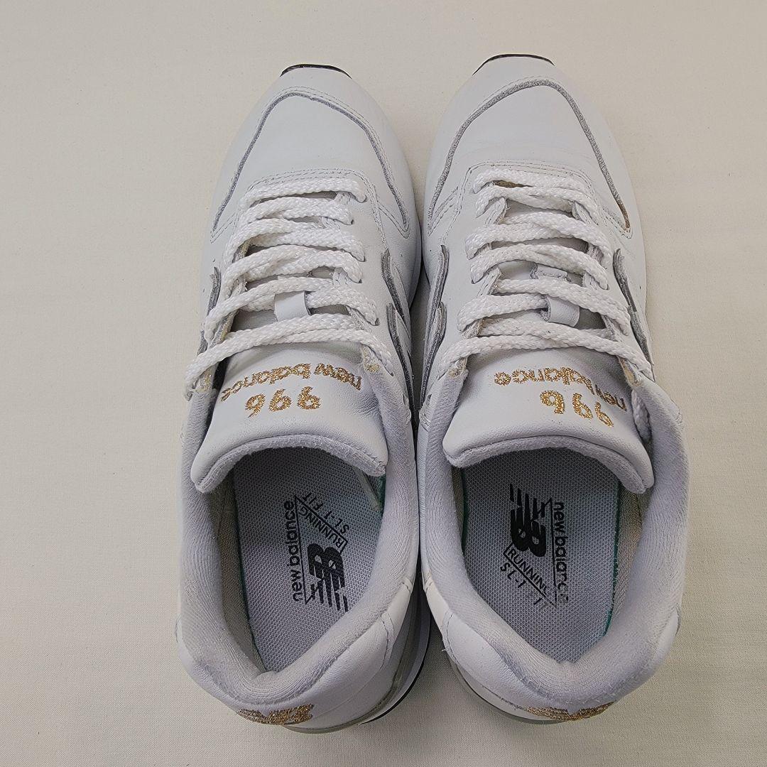 ニューバランス CM996HA2 ホワイト レザー 24cm