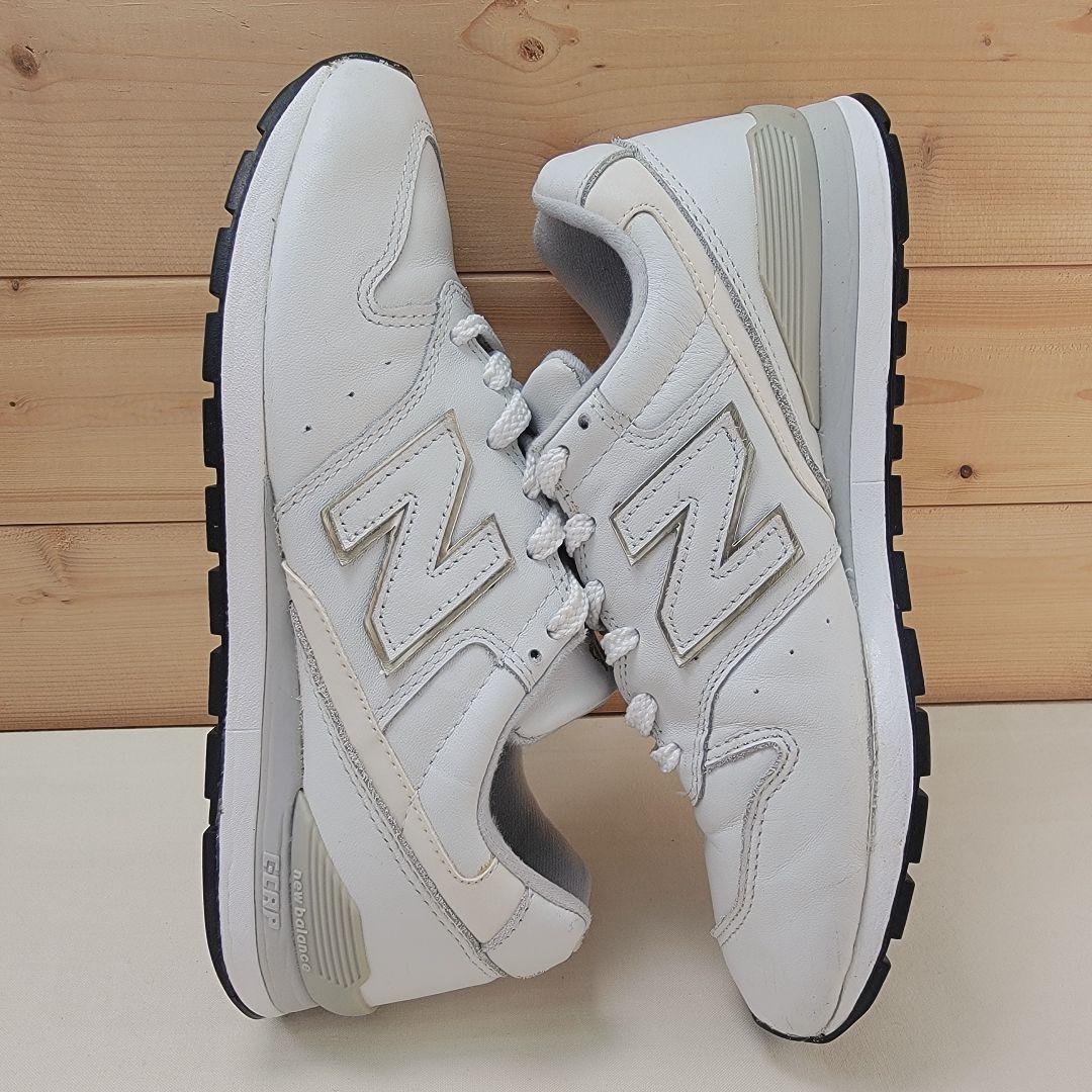ニューバランス CM996HA2 ホワイト レザー 24cm