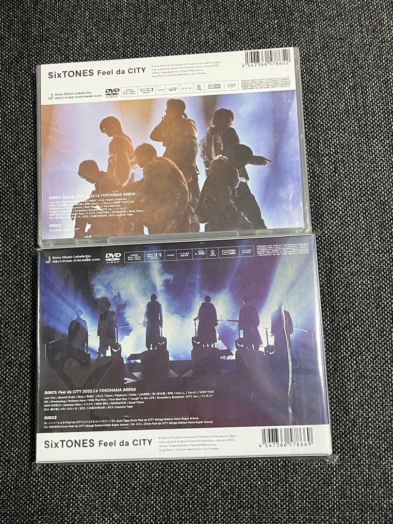 SixTONESライブDVD まとめ売り