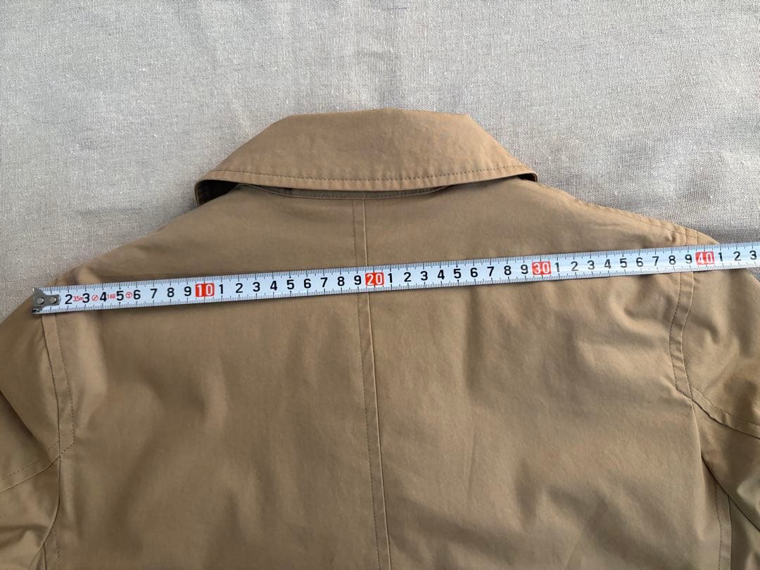 マーガレットハウエル ロングステンカラーコート ダウンライナー付 ベージュ II