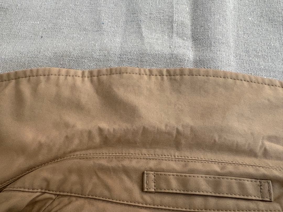 マーガレットハウエル ロングステンカラーコート ダウンライナー付 ベージュ II