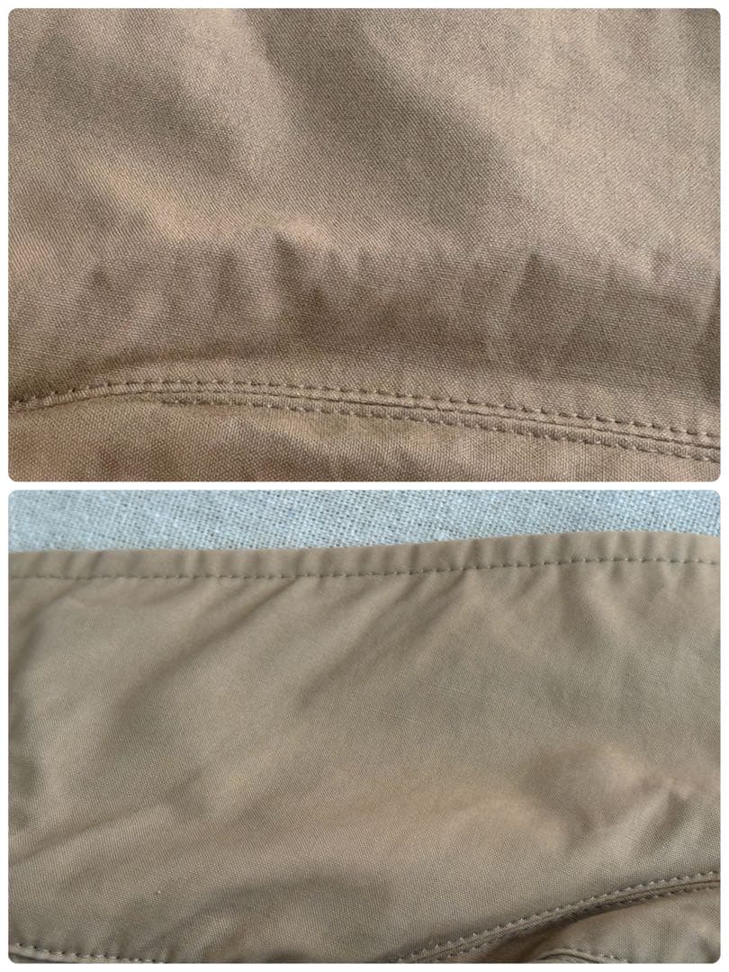 マーガレットハウエル ロングステンカラーコート ダウンライナー付 ベージュ II