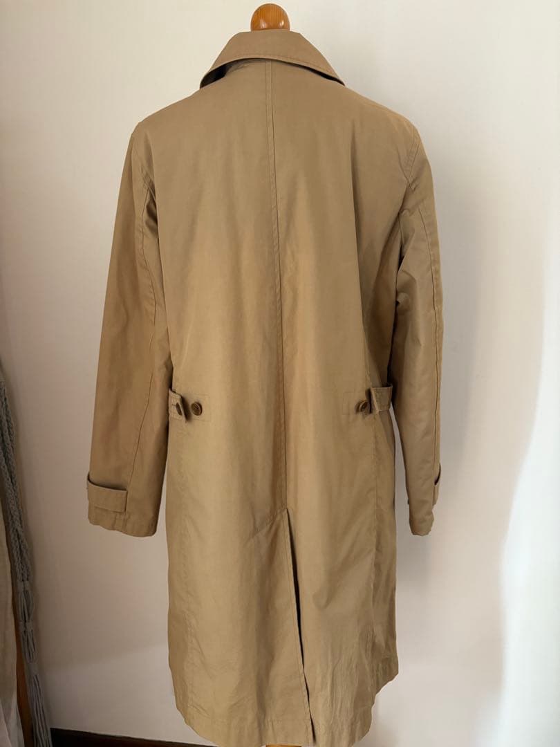 マーガレットハウエル ロングステンカラーコート ダウンライナー付 ベージュ II