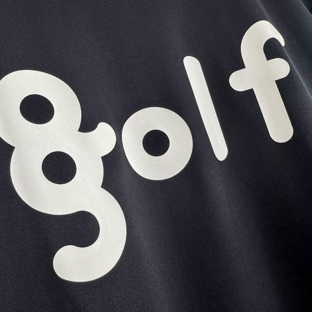 8G SHOOT　LOGO PRINT MOCK NECK L/S TEE