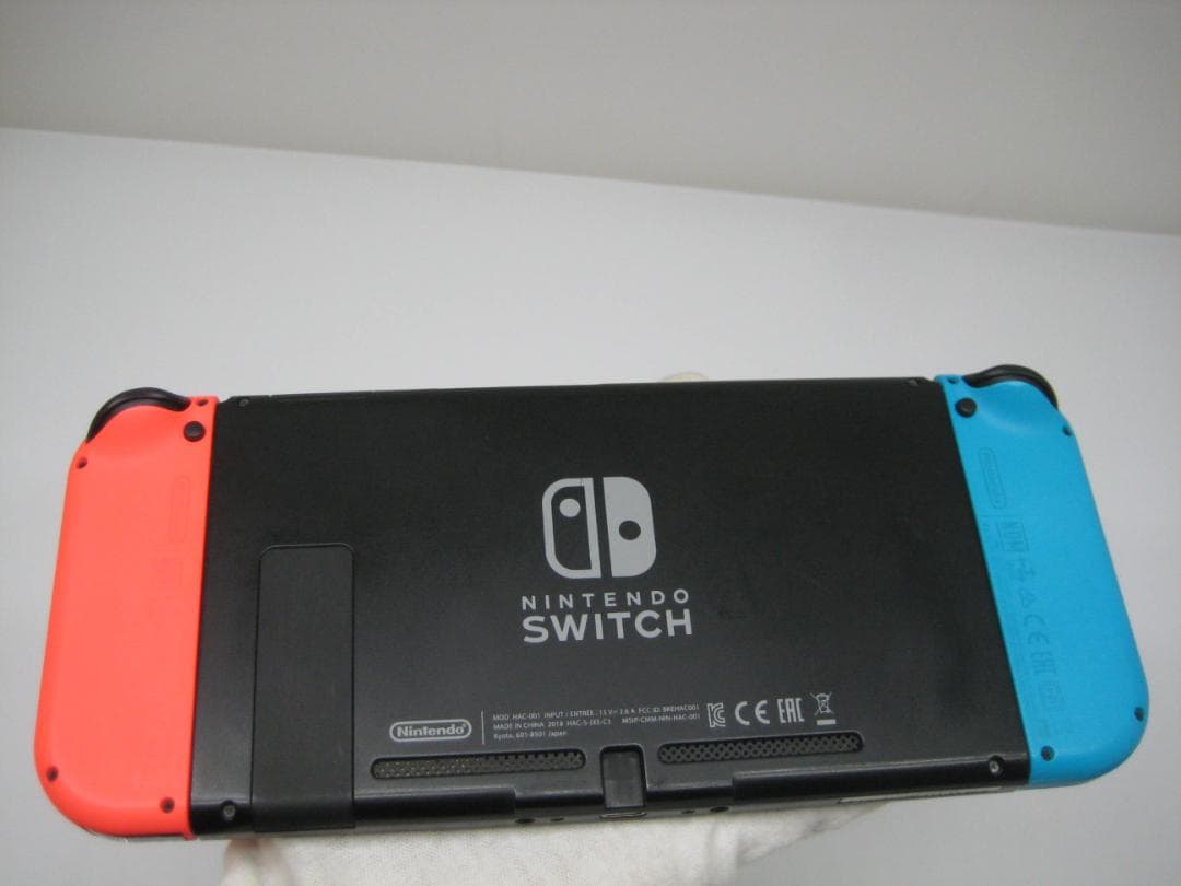 Nintendo Switch 本体 青/赤 ケース付き
