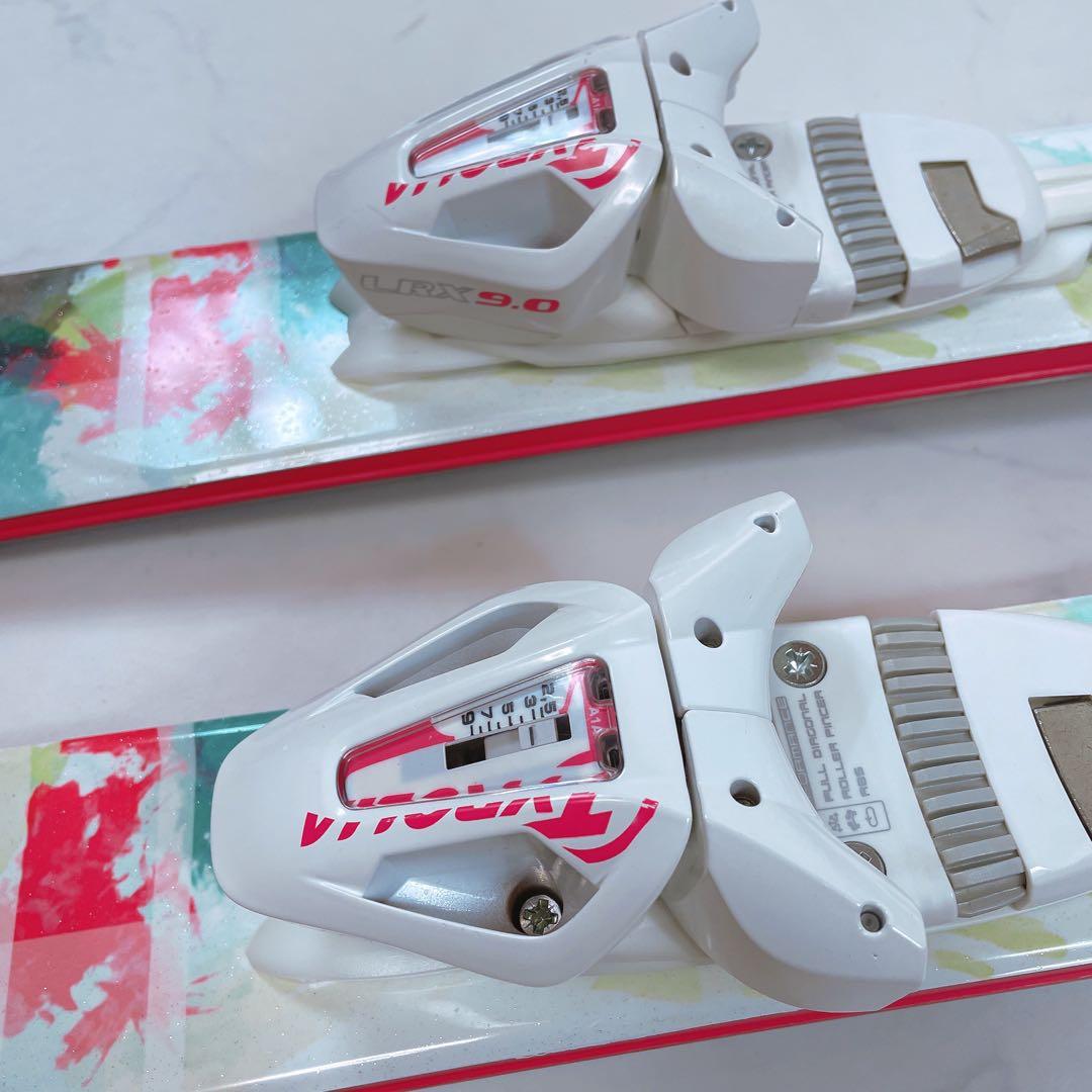 【使用1回極美品】レディース フリースタイル スキー板 ３点セット 130