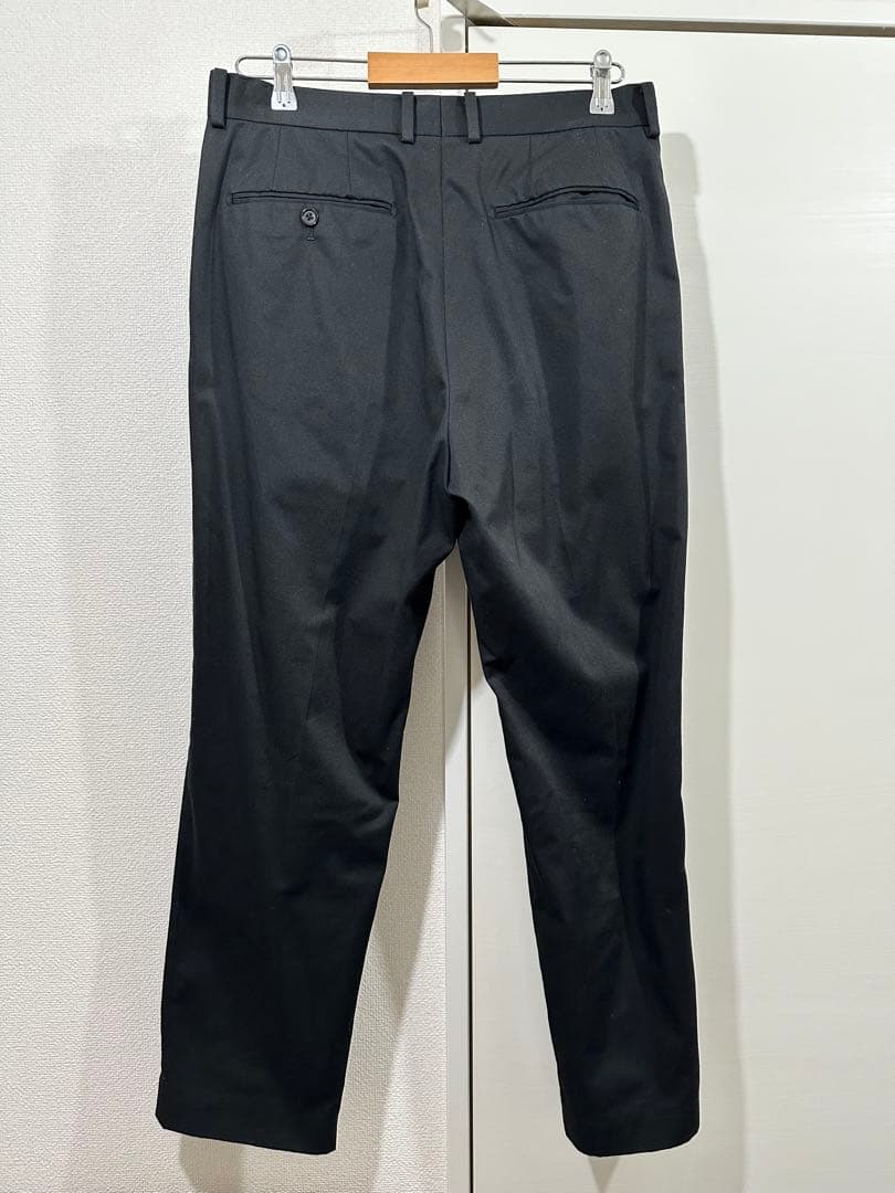 ワコマリア　PLEATED TROUSERS TYPE-2 黒　L
