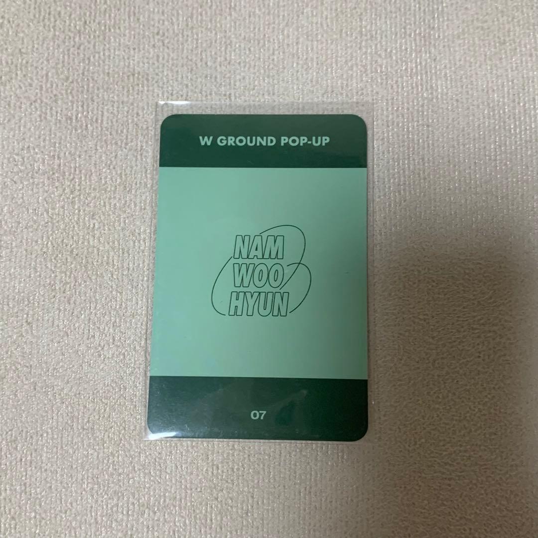 INFINITE ウヒョン　woollim ポップアップストア　トレカ