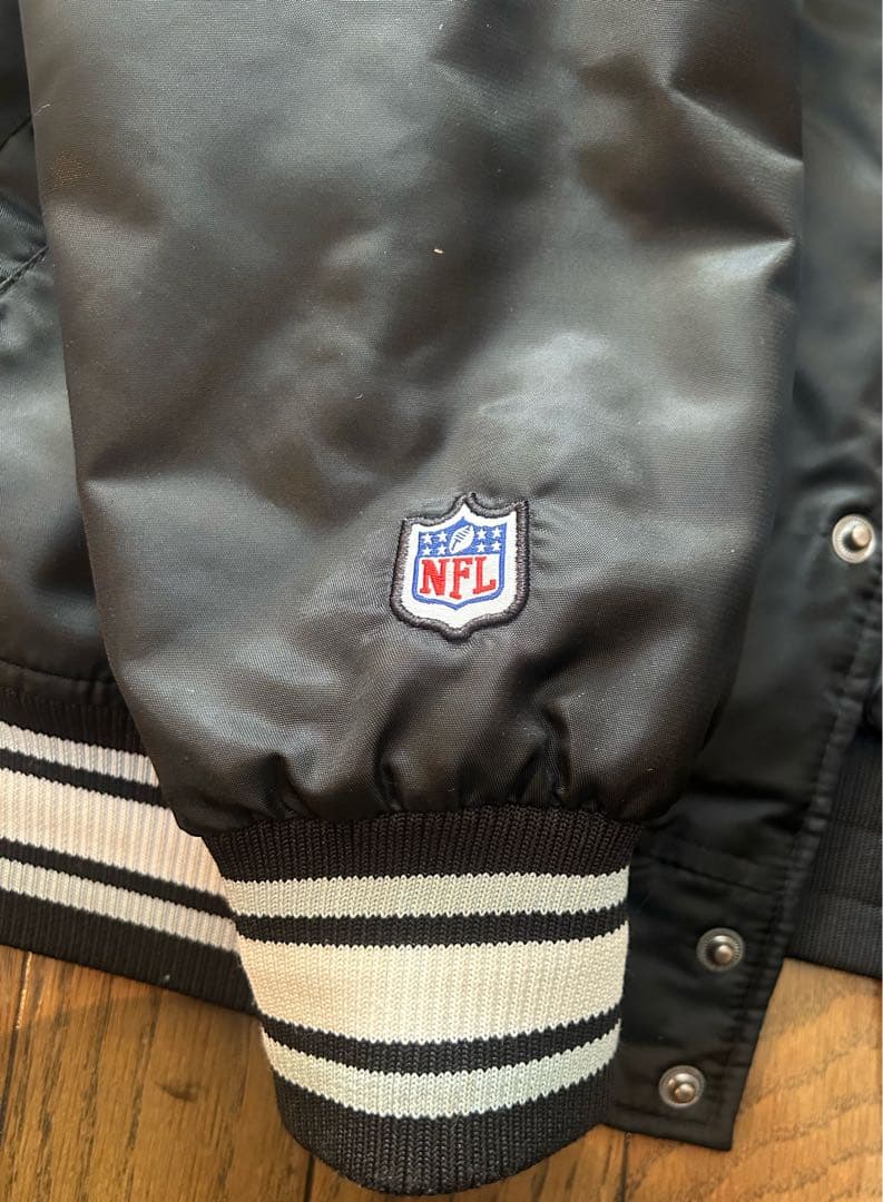 RAIDERS スタジャン ブラック