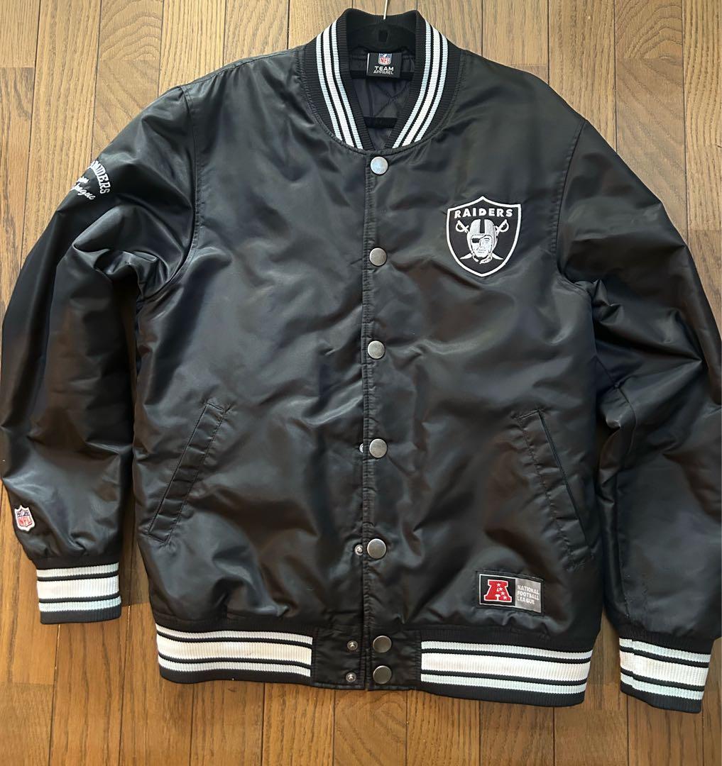 RAIDERS スタジャン ブラック