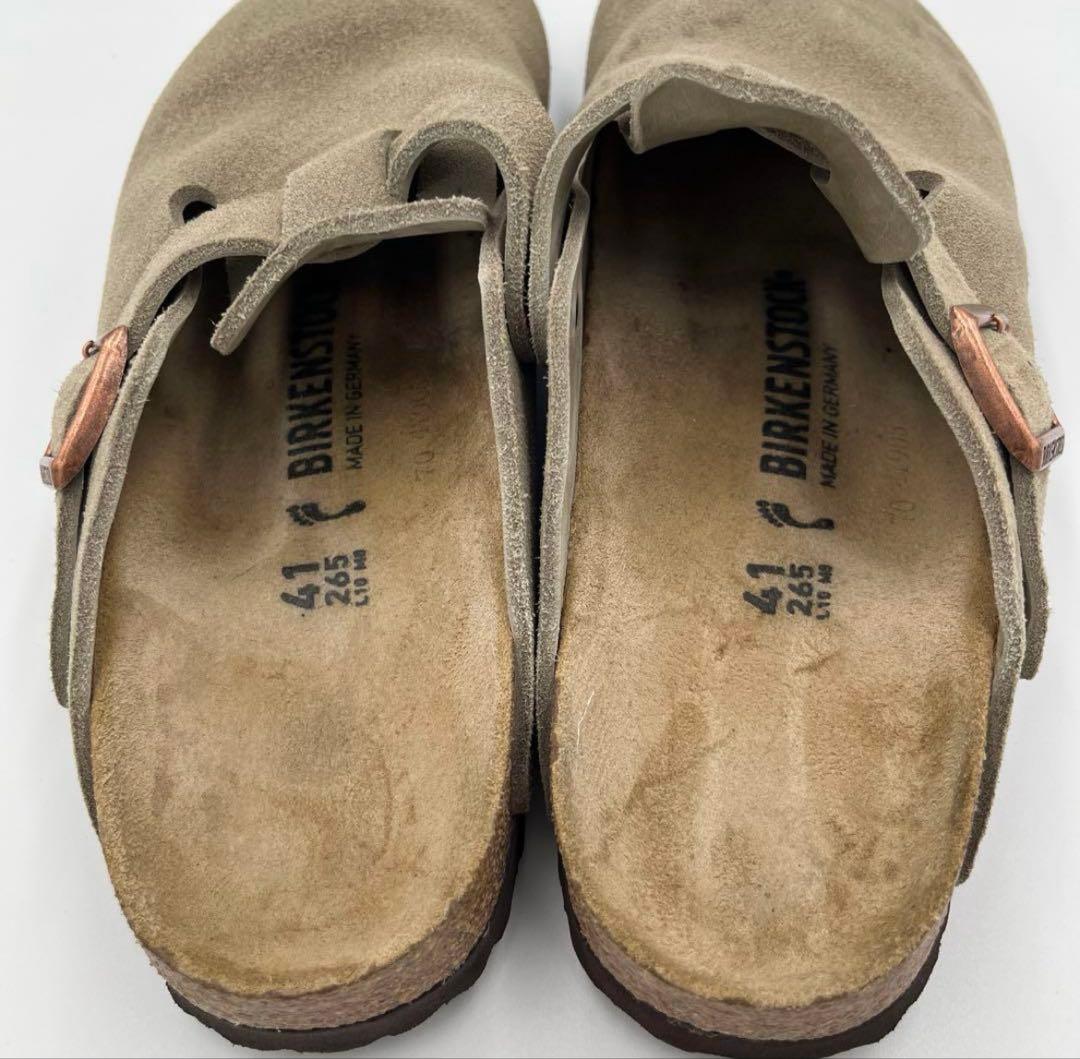 【美品】BIRKENSTOCKビルケンシュトック ボストン トープ41