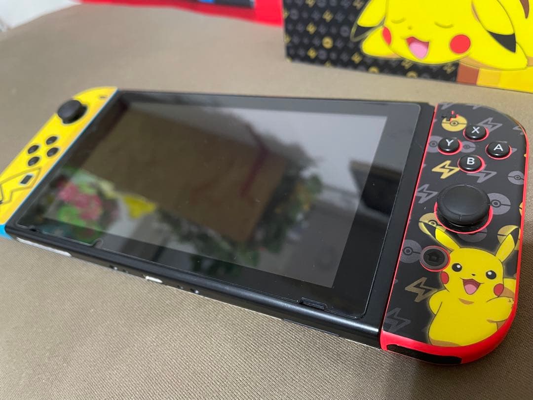 【動作確認・初期化済】Switch 本体 完品＋ケース付｜室内使用のみ