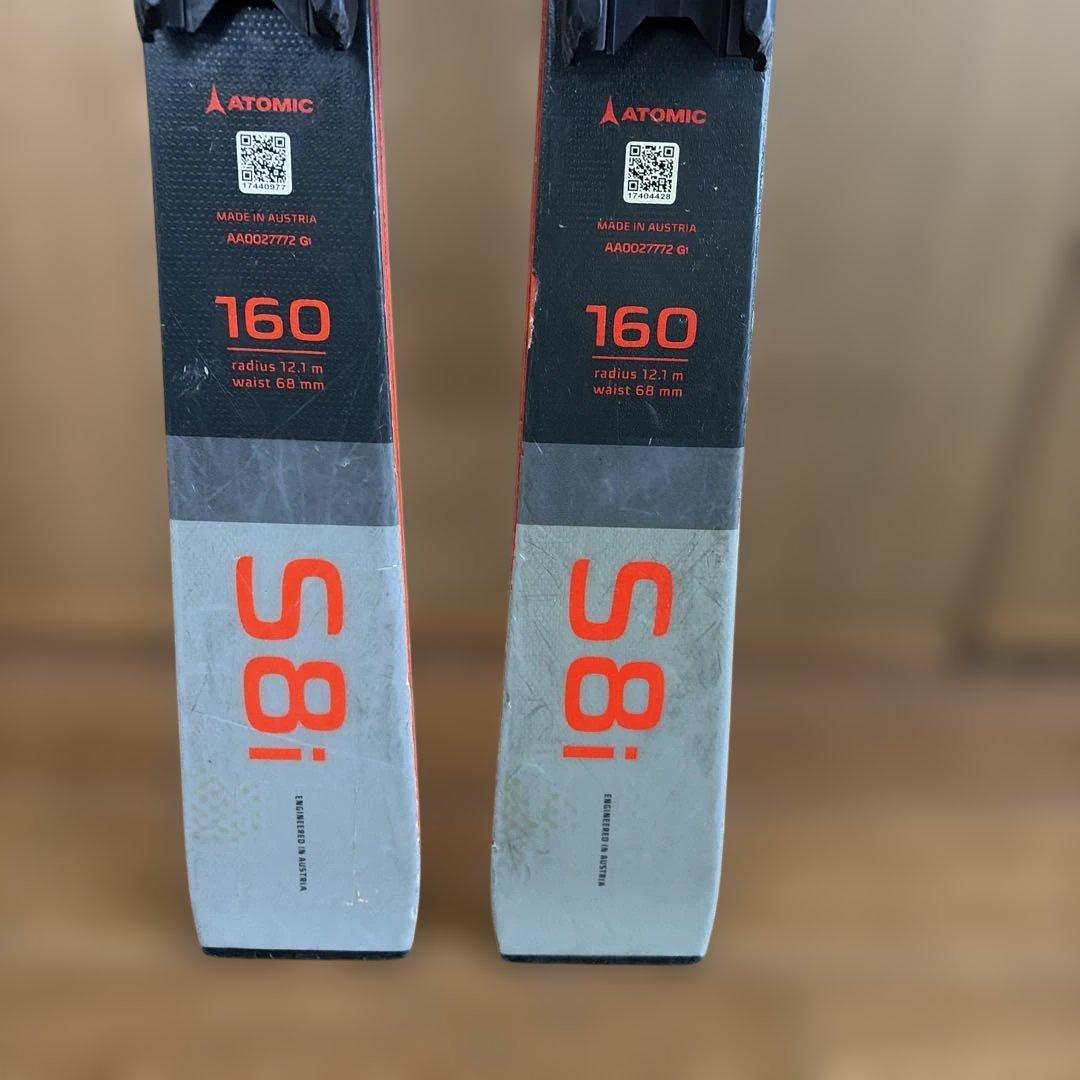 ATOMIC REDSTER S8i スキー板 160cm