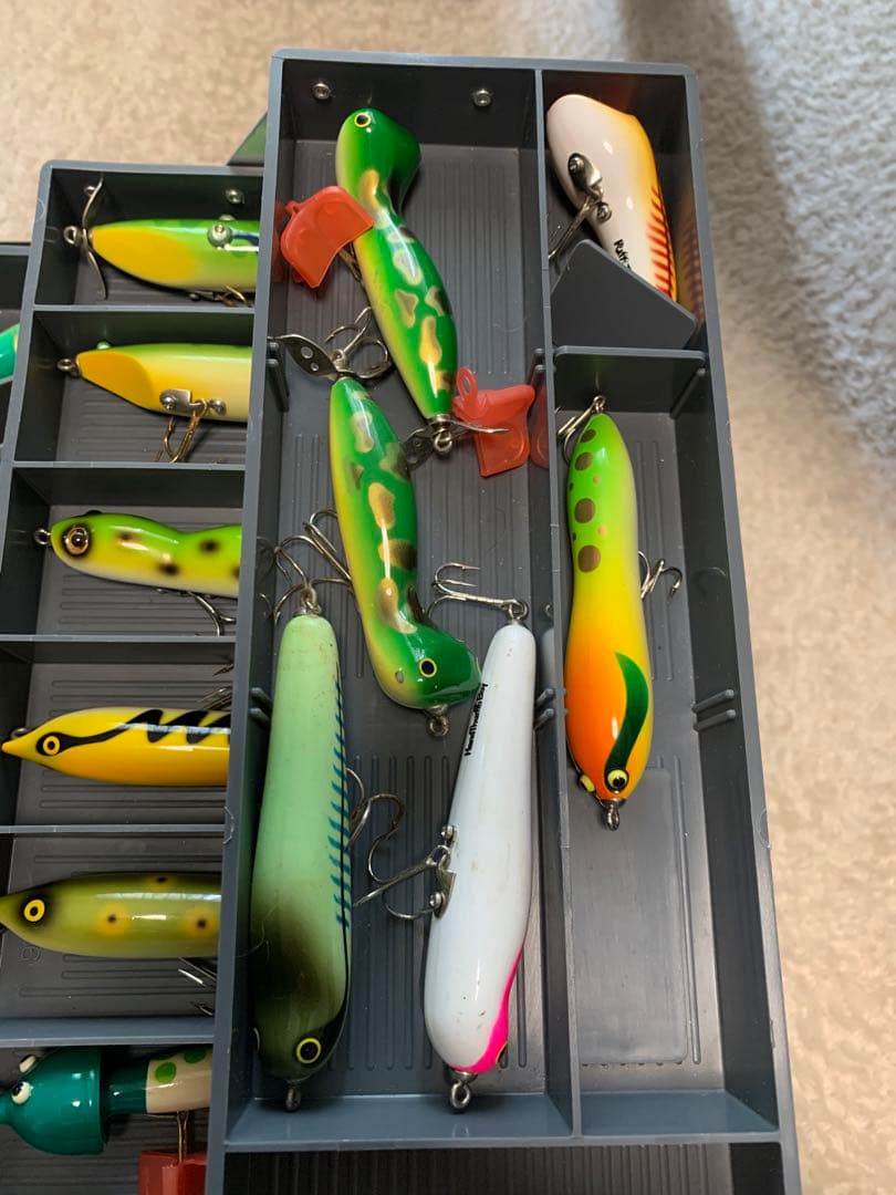 ルアー　オールド　スミス　ハトリーズ　　リール　タックルボックス