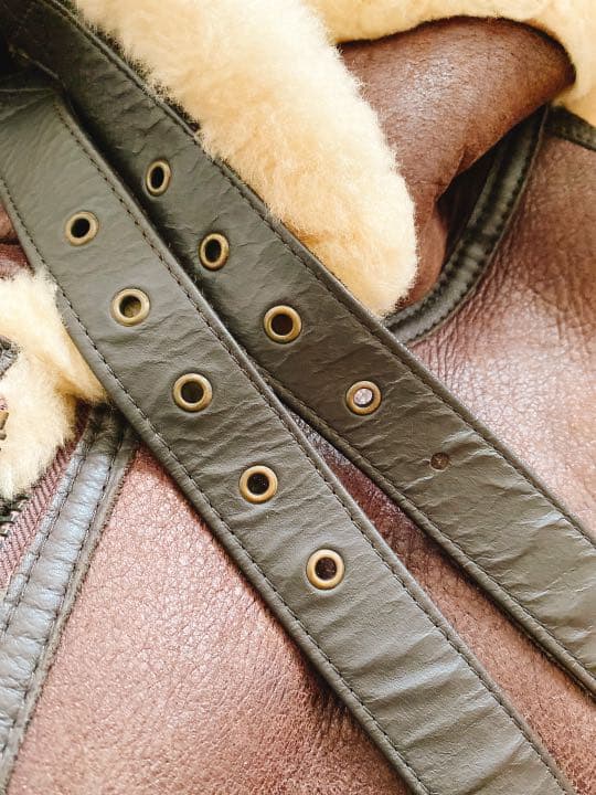 MENS ROBO ヴィンテージ　ムートン　フライトジャケット