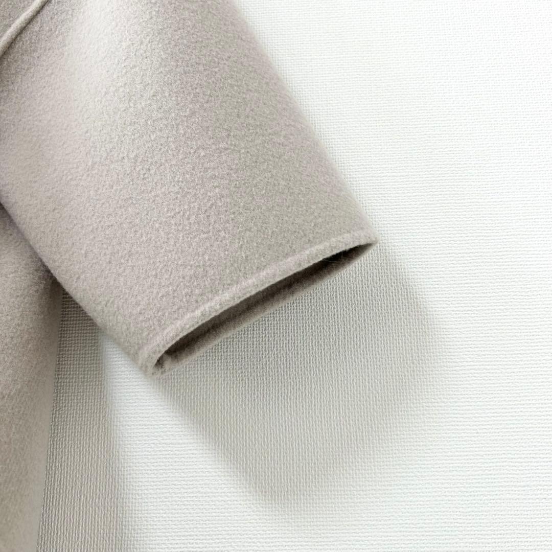 美品✨LE PHIL ソフトウールリバーポンチョ　ベージュ