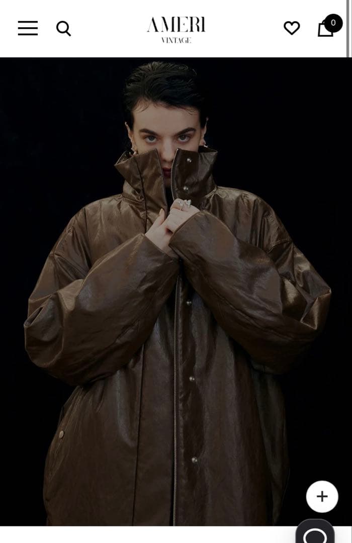 【※新品未使用PASTING LIKE FAKE LEATHER JACKET】