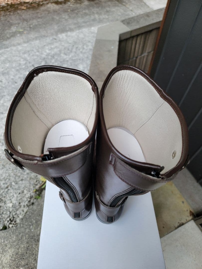 東横ロングブーツ　茶