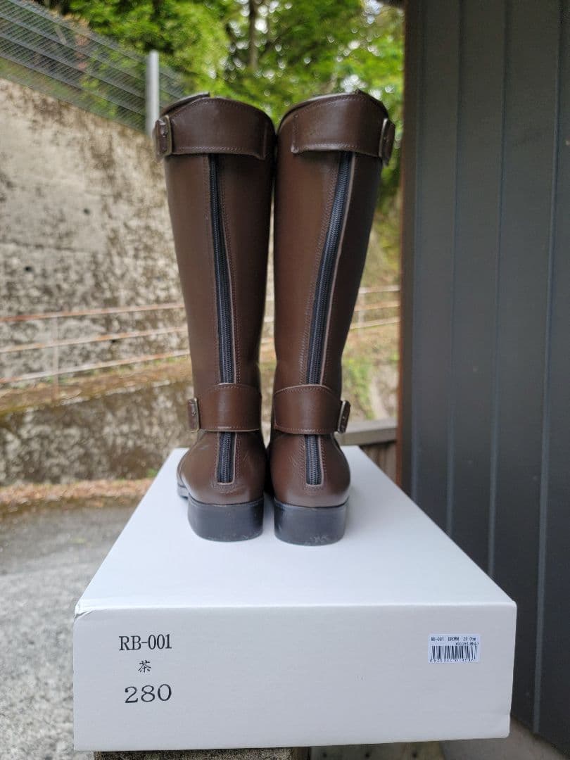 東横ロングブーツ　茶