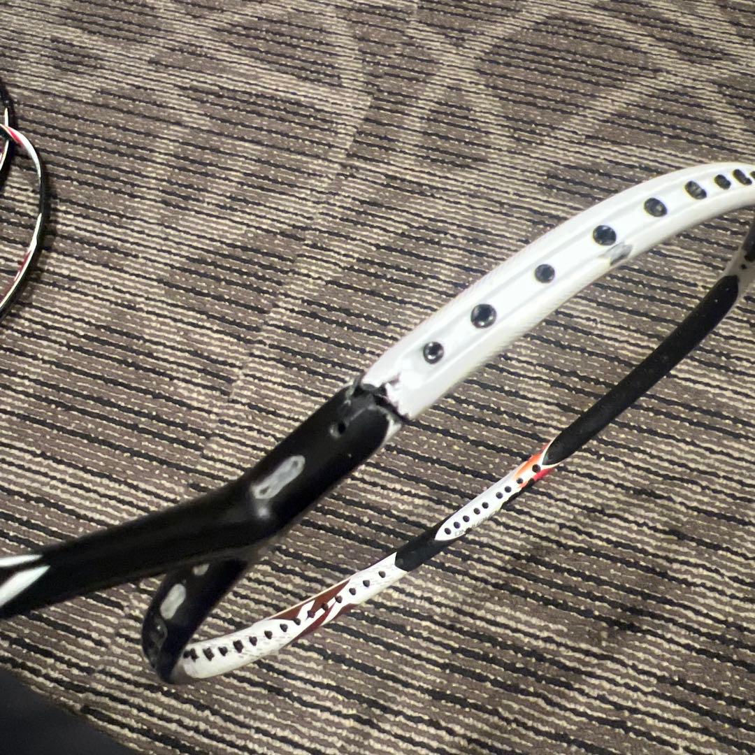 バドミントンラケット Zストライク5本ジャンク品