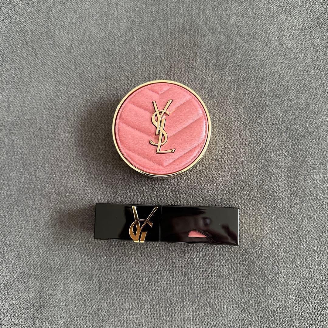 YSL リキッドリップとチーク セット