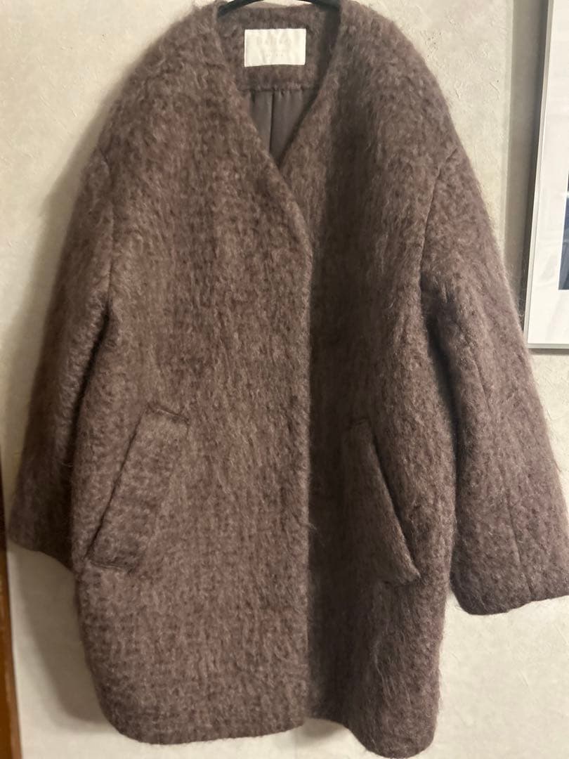 【25AW】今季　Ballsey コート　アウター　シャギー　トゥモローランド