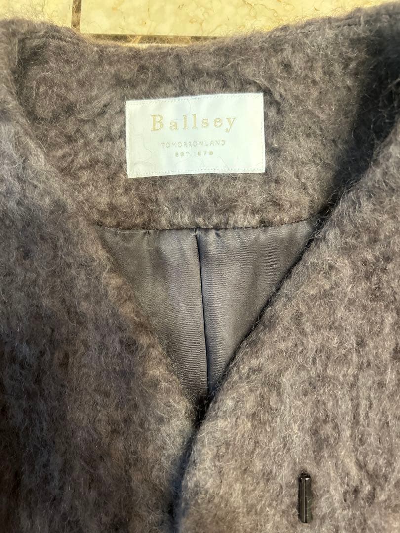 【25AW】今季　Ballsey コート　アウター　シャギー　トゥモローランド