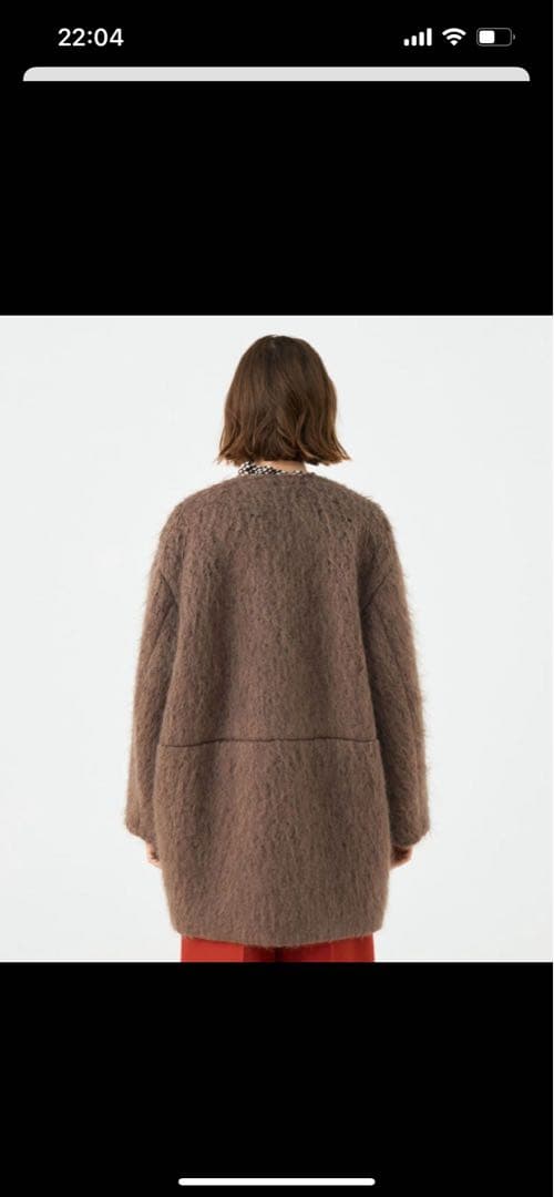 【25AW】今季　Ballsey コート　アウター　シャギー　トゥモローランド