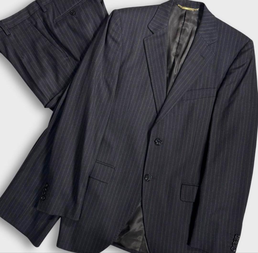 DOLCE&GABBANA 2B スーツ セットアップ 48 ストライプ