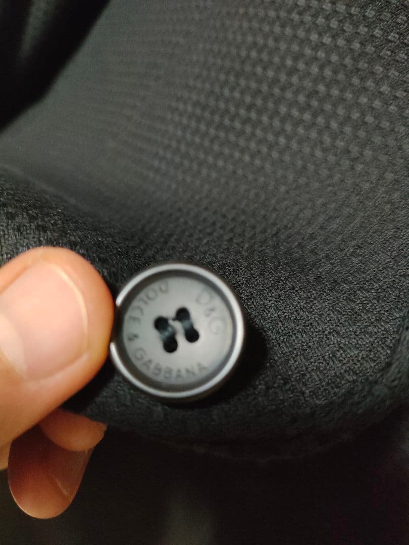 ガ*ゴ様 D&G ブラックスーツ 44サイズ ジャパン正規品