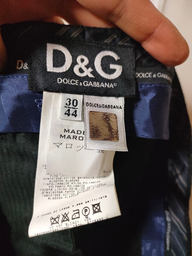 ガ*ゴ様 D&G ブラックスーツ 44サイズ ジャパン正規品