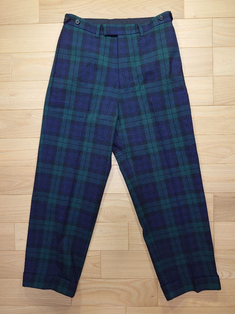 BEAMS PLUS ブラックウォッチ トラウザー