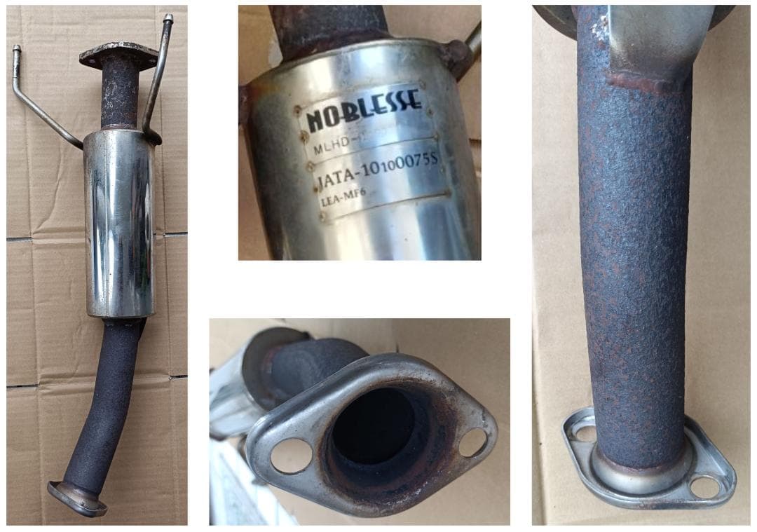 CR-Z NOBLESSE センター 2本出しマフラー 専用ディフューザーセット