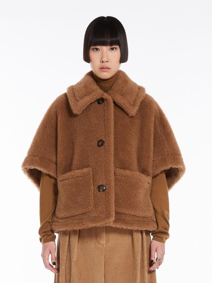 ラスト1点♡MaxMara♡ポンチョコート♡CAMMELLO♡S/M