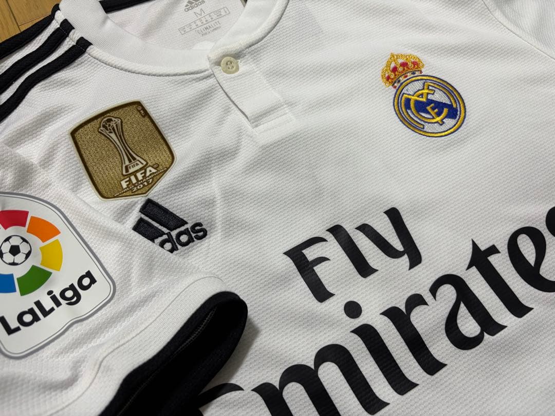 新品タグ付き レアルマドリード ユニフォーム トニ・クロース 18-19 ホーム