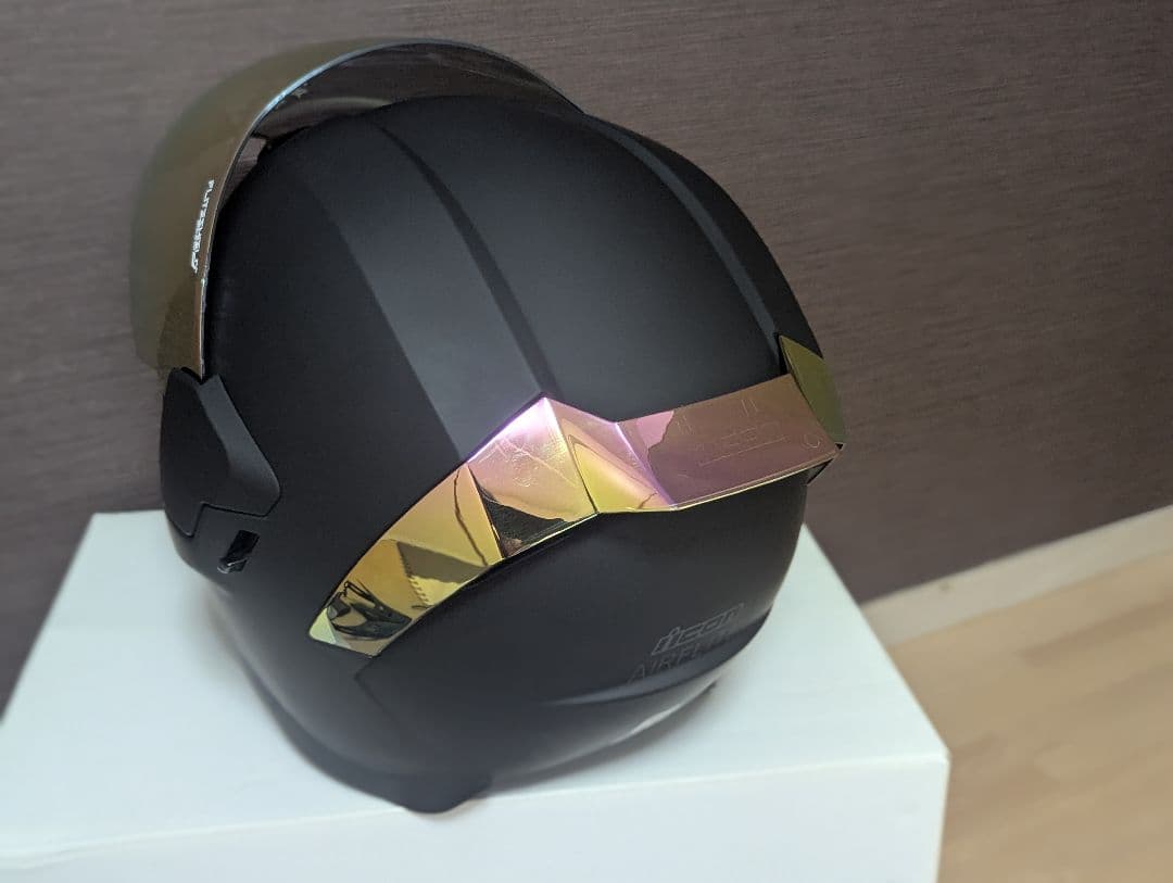 icon AIR FLITE マットブラック Lサイズ フルセット