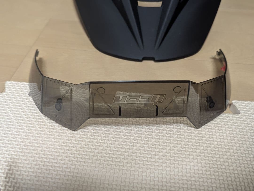 icon AIR FLITE マットブラック Lサイズ フルセット