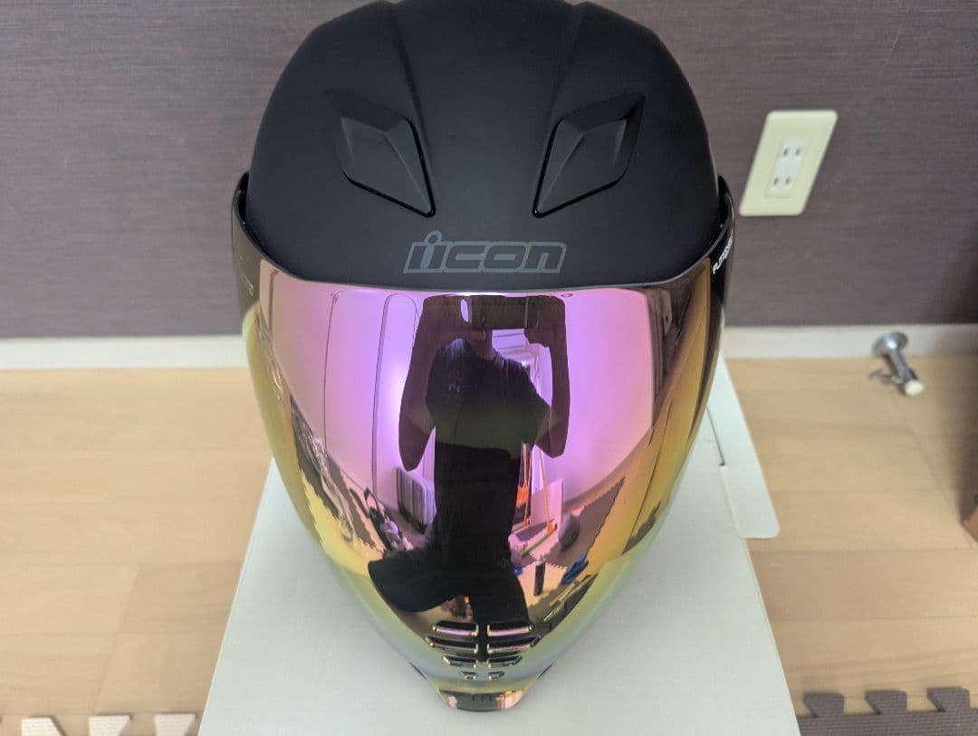 icon AIR FLITE マットブラック Lサイズ フルセット