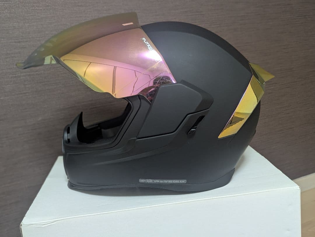 icon AIR FLITE マットブラック Lサイズ フルセット